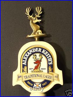ALEXANDER KEITH'S LAGER BEER TAP HANDLE NEW THE GAME ROOM STORE N. J