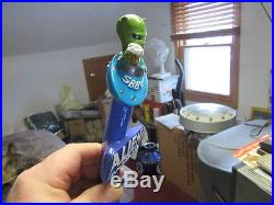 Alien Amber Ale Beer Tap Knob Handle Rare Martian In Space Ship Brewery Bar Pub
