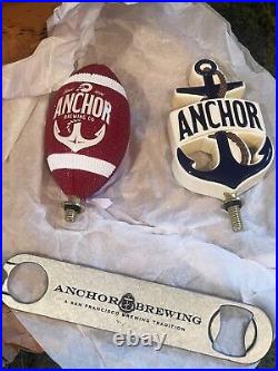 ANCHOR STEAM + 49ers SUPER BOWL Beer Tap Handle BRAND NEW CUSTOM EDITION