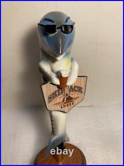 ANHEUSER BUSCH SKIPJACK AMBER BEER DRINKING FISH draft beer tap handle. FLORIDA ANHEUSER BUSCH SKIPJACK AMBER BEER DRINKING FISH draft beer tap handle. FLORIDA