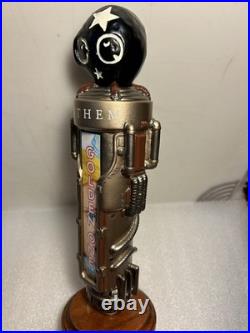 ANTHEM BREWING GOLDEN ONE ORGANIC STEAM PUNK draft beer tap handle. OKLAHOMA