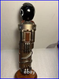 ANTHEM BREWING GOLDEN ONE ORGANIC STEAM PUNK draft beer tap handle. OKLAHOMA