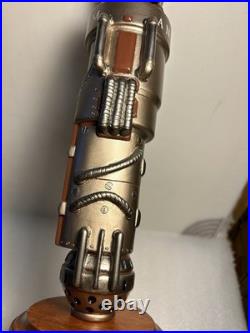 ANTHEM BREWING GOLDEN ONE ORGANIC STEAM PUNK draft beer tap handle. OKLAHOMA