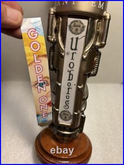ANTHEM BREWING GOLDEN ONE ORGANIC STEAM PUNK draft beer tap handle. OKLAHOMA