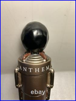 ANTHEM BREWING GOLDEN ONE ORGANIC STEAM PUNK draft beer tap handle. OKLAHOMA