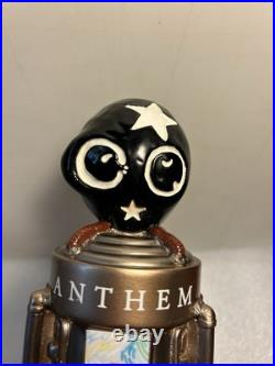ANTHEM BREWING THE GOLDEN ONE BELGIAN ALE STEAMPUNK beer tap handle. OKLAHOMA