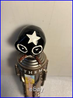 ANTHEM BREWING THE GOLDEN ONE BELGIAN ALE STEAMPUNK beer tap handle. OKLAHOMA