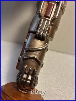 ANTHEM BREWING THE GOLDEN ONE BELGIAN ALE STEAMPUNK beer tap handle. OKLAHOMA