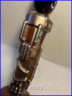 ANTHEM BREWING THE GOLDEN ONE BELGIAN ALE STEAMPUNK beer tap handle. OKLAHOMA