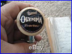 Antique Olympia Ball Knob Beer Tap Handle Big Tap Sale Read Descrip