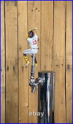 ATLANTA BRAVES Tap Handle MLB Baseball for Beer Keg Kegerator Ronald Acuna Jr