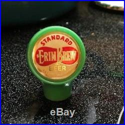 A Vintage Erin Brew Beer Ball Tap Knob / Handle Standard Brewing Cleveland Oh