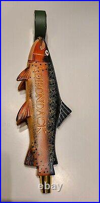 Adirondack Brewery Beer Tap Handle. RAINBOW TROUT! Cool