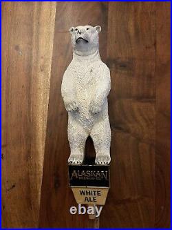 Alaskan Brewing Polar Bear BEER Tap Handle 11 ICEBERG STOCK Figural Alaskan Brewing Polar Bear BEER Tap Handle 11 ICEBERG STOCK Figural