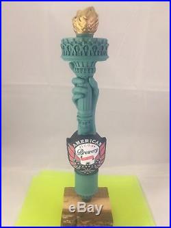 American Icon Brewery Beer Tap Handle Rare Figural Tap Handle Statue Of Liberty