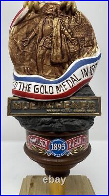 Anheuser-Busch Muenchener Originally Crafted in 1893 14 Beer Tap Handle