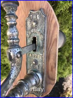 Antique Cleveland Faucet Co Water Pump Beer Tap Handle Hardware Brass