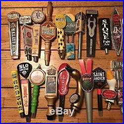 Assorted Lot of 30 Used Beer Tap Handles