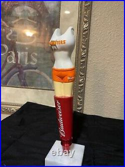 Authentic NEW Budweiser Hooters Sexy Girl Uniform Beer Tap Handle