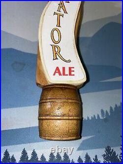 Aviator Ale Rare Beer Tap Featuring Hefe Weizen Ale Carved Wood