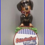 Awesome Frankenmuth Oktoberfest Dog Daschund 11 Draft Beer Keg Tap Handle