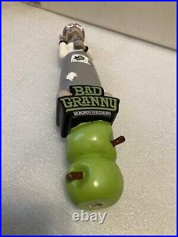 BAD GRANNY HARD CIDER BAD ASS GRANNY HERSELF draft beer tap handle. WASHINGTON BAD GRANNY HARD CIDER BAD ASS GRANNY HERSELF draft beer tap handle. WASHINGTON