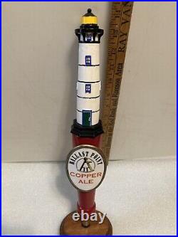 BALLAST POINT BREWING COPPER ALE LIGHTHOUSE draft beer tap handle. CALIFORNIA BALLAST POINT BREWING COPPER ALE LIGHTHOUSE draft beer tap handle. CALIFORNIA