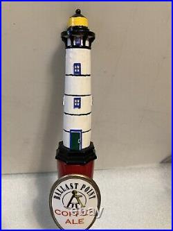 BALLAST POINT BREWING COPPER ALE LIGHTHOUSE draft beer tap handle. CALIFORNIA BALLAST POINT BREWING COPPER ALE LIGHTHOUSE draft beer tap handle. CALIFORNIA