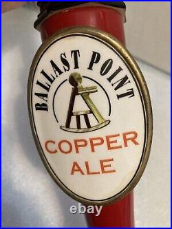 BALLAST POINT BREWING COPPER ALE LIGHTHOUSE draft beer tap handle. CALIFORNIA BALLAST POINT BREWING COPPER ALE LIGHTHOUSE draft beer tap handle. CALIFORNIA