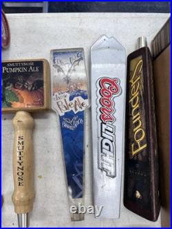 BEER TAPS! Huge Lot Of 50 Tap Handles Assorted Brands & Conditions! Vintage