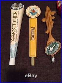 Beer Tap Handle Lot Magic Hat Dogfish Head Blue Point Rare Limited