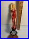 BIG EASY BEER BLONDE TRAMP IN A RED DRESS draft beer tap handle. LOUISIANA