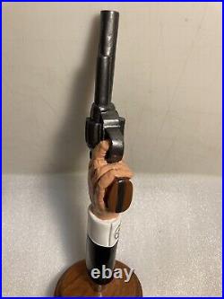 BLUE POINT BREWING BASTARD PISTOL draft beer tap handle. NEW YORK BLUE POINT BREWING BASTARD PISTOL draft beer tap handle. NEW YORK