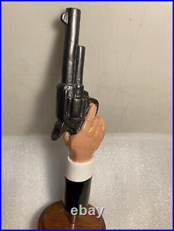 BLUE POINT BREWING BASTARD PISTOL draft beer tap handle. NEW YORK BLUE POINT BREWING BASTARD PISTOL draft beer tap handle. NEW YORK