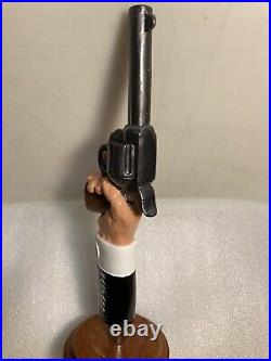 BLUE POINT BREWING BASTARD PISTOL draft beer tap handle. NEW YORK BLUE POINT BREWING BASTARD PISTOL draft beer tap handle. NEW YORK