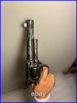 BLUE POINT BREWING HAZY BASTARD 44 MAGNUM PISTOL Draft beer tap handle. NEW YORK