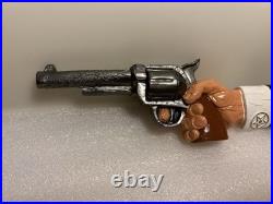 BLUE POINT BREWING HAZY BASTARD 44 MAGNUM PISTOL Draft beer tap handle. NEW YORK