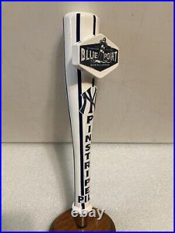 BLUE POINT BREWING NY YANKEES PINSTRIPE PILS BAT draft beer tap handle. NEW YORK