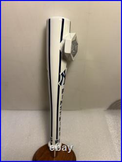 BLUE POINT BREWING NY YANKEES PINSTRIPE PILS BAT draft beer tap handle. NEW YORK BLUE POINT BREWING NY YANKEES PINSTRIPE PILS BAT draft beer tap handle. NEW YORK