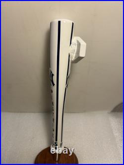 BLUE POINT BREWING NY YANKEES PINSTRIPE PILS BAT draft beer tap handle. NEW YORK BLUE POINT BREWING NY YANKEES PINSTRIPE PILS BAT draft beer tap handle. NEW YORK
