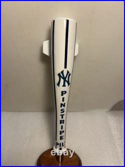 BLUE POINT BREWING NY YANKEES PINSTRIPE PILS BAT draft beer tap handle. NEW YORK BLUE POINT BREWING NY YANKEES PINSTRIPE PILS BAT draft beer tap handle. NEW YORK