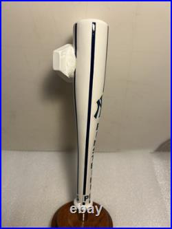 BLUE POINT BREWING NY YANKEES PINSTRIPE PILS BAT draft beer tap handle. NEW YORK BLUE POINT BREWING NY YANKEES PINSTRIPE PILS BAT draft beer tap handle. NEW YORK