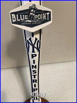 BLUE POINT BREWING NY YANKEES PINSTRIPE PILS BAT draft beer tap handle. NEW YORK