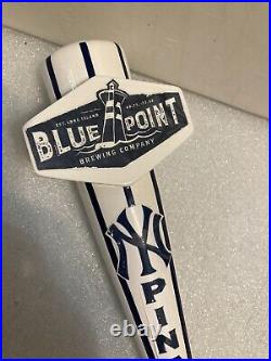 BLUE POINT BREWING NY YANKEES PINSTRIPE PILS BAT draft beer tap handle. NEW YORK