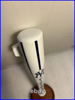 BLUE POINT BREWING NY YANKEES PINSTRIPE PILS BAT draft beer tap handle. NEW YORK BLUE POINT BREWING NY YANKEES PINSTRIPE PILS BAT draft beer tap handle. NEW YORK