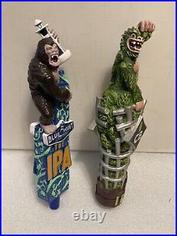 BLUE POINT THE IPA KING KONG AND CB'S CAGED ALPHA IPA HOPPED UP MONKEY Beer Taps BLUE POINT THE IPA KING KONG AND CB'S CAGED ALPHA IPA HOPPED UP MONKEY Beer Taps
