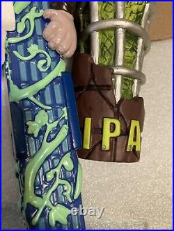 BLUE POINT THE IPA KING KONG AND CB'S CAGED ALPHA IPA HOPPED UP MONKEY Beer Taps BLUE POINT THE IPA KING KONG AND CB'S CAGED ALPHA IPA HOPPED UP MONKEY Beer Taps