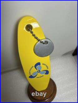 BOATHOUSE BROTHERS BREWING BOAT KEY FLOATATION draft beer tap handle. MINNESOTA