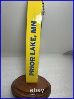 BOATHOUSE BROTHERS BREWING BOAT KEY FLOATATION draft beer tap handle. MINNESOTA