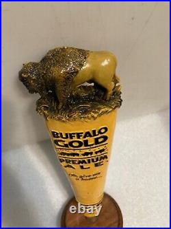 BOULDER BEER COMPANY BUFFALO GOLD draft beer tap handle